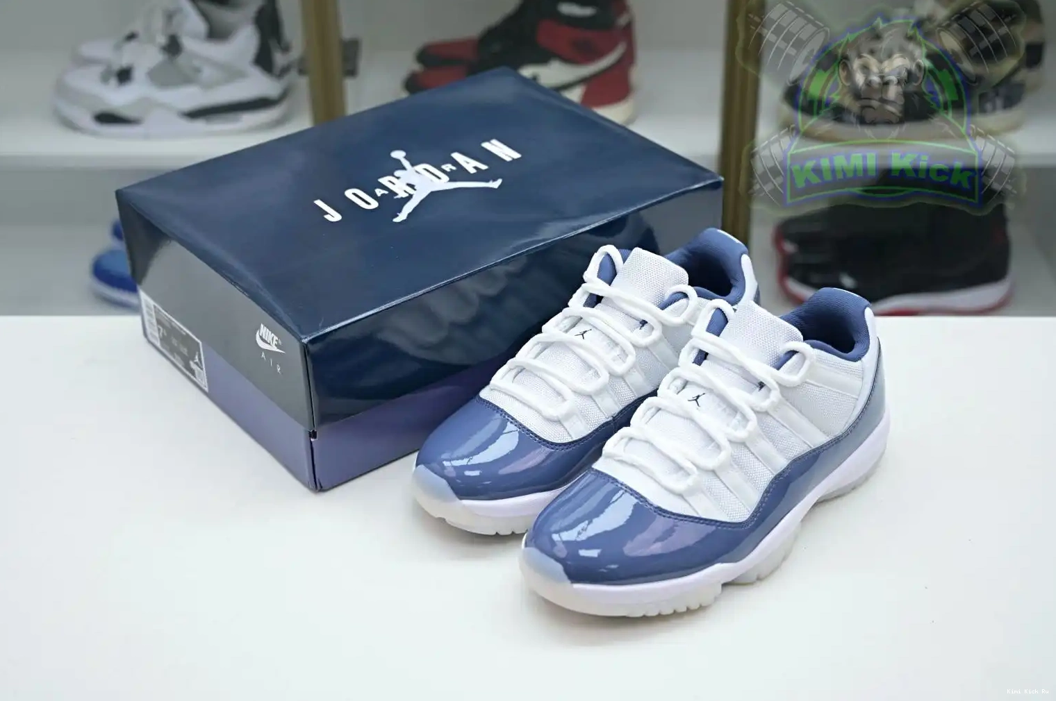 Blue” Air Jordan Kimikick Low“Diffused 11 Jordan 0608